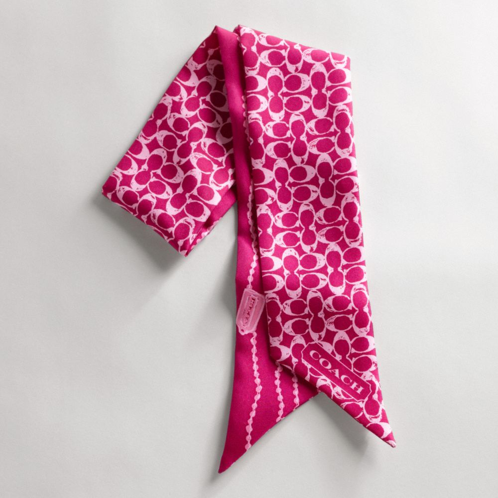 BALL CHAIN PONYTAIL SCARF $38.00