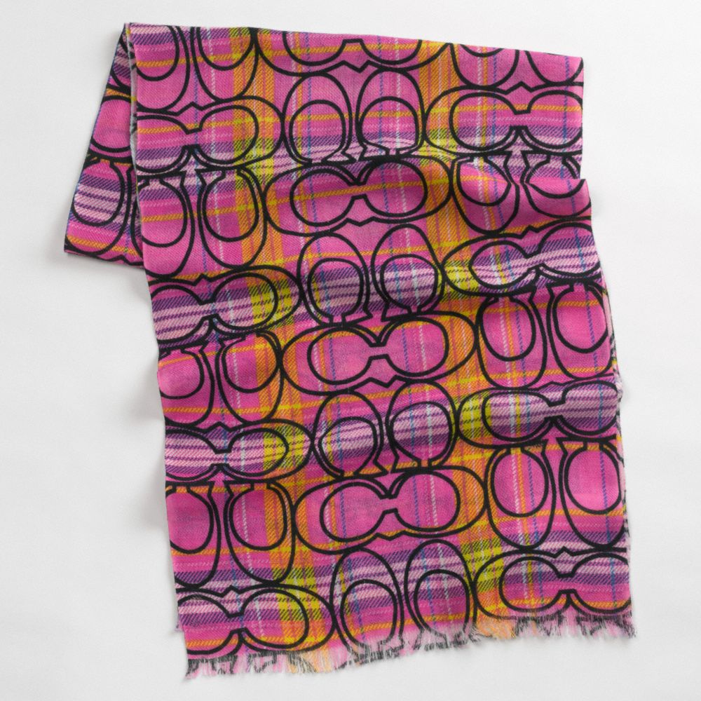 TARTAN SCARF $148.00