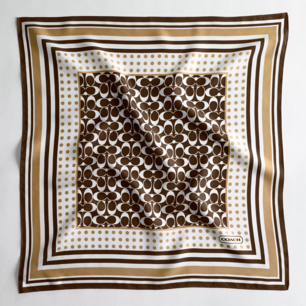 CLASSIC SIGNATURE DOT NECKERCHIEF $48.00