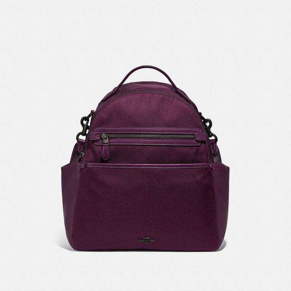 COACH BABY BACKPACK - PEWTER/BOYSENBERRY - 99290