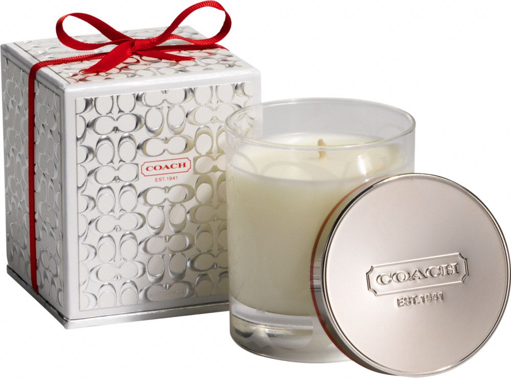 Coach Official Site - SIGNATURE CANDLE from coach.com