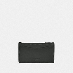 COACH Zip Card Case In Colorblock - OLIVE GREEN/AMAZON GREEN - C3787