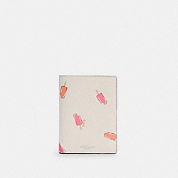 COACH PASSPORT CASE WITH POPSICLE PRINT - ONE COLOR - C4552