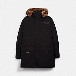 COACH 3 In 1 Parka With Shearling - BLACK / BLACK SIG - C5037