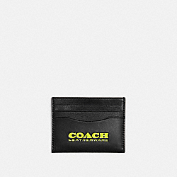 COACH Card Case - BLACK/NEON - C5352