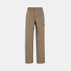 COACH Flat Front Chinos - DUNE - C5753
