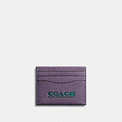 COACH Card Case - AMETHYST/SHADOW BLUE - C6697
