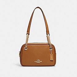 COACH Cammie Chain Shoulder Bag - GOLD/PENNY - C8150