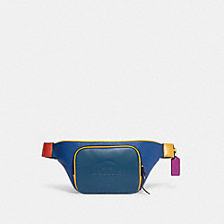 COACH Thompson Belt Bag In Colorblock - GUNMETAL/MULTICOLOR - C8403