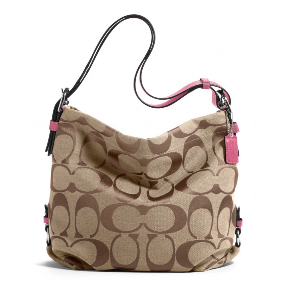 COACH 24CM SIGNATURE DUFFLE - ONE COLOR - F15067