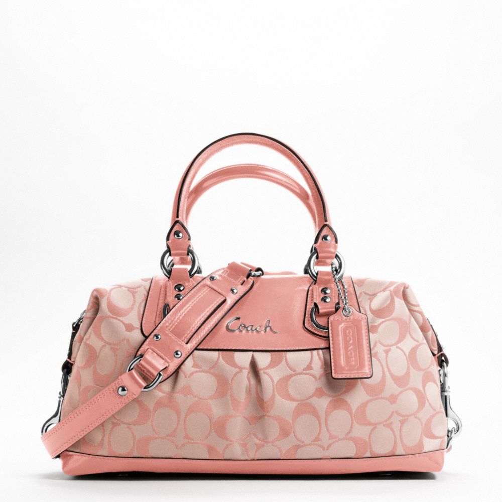 ASHLEY SIGNATURE SATEEN SATCHEL