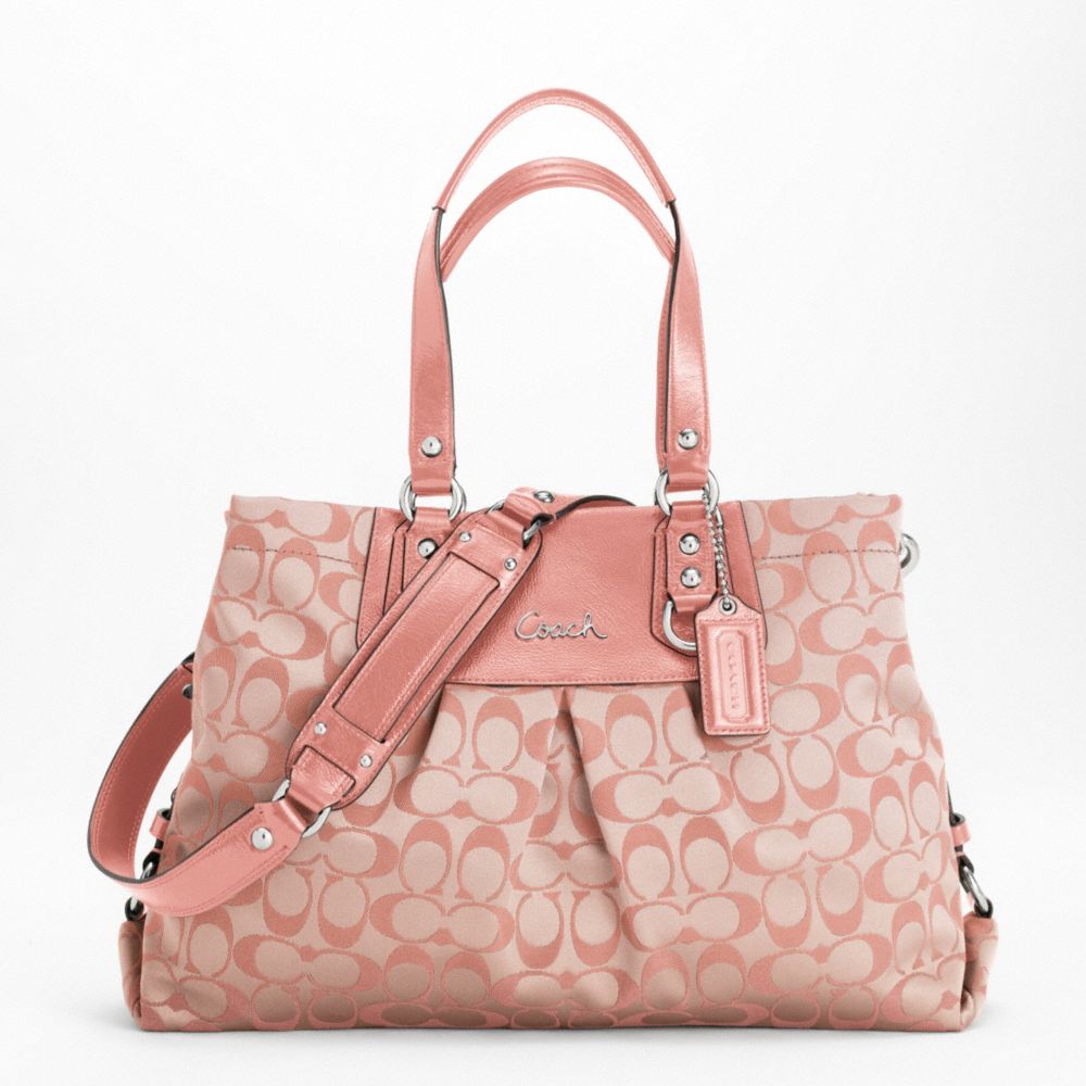 ASHLEY SIGNATURE SATEEN CARRYALL