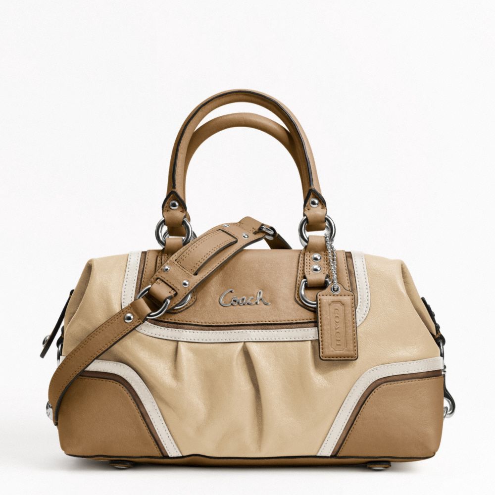ASHLEY SPECTATOR LEATHER SATCHEL