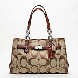 COACH CHELSEA SIGNATURE JAYDEN CARRYALL - ONE COLOR - F17806