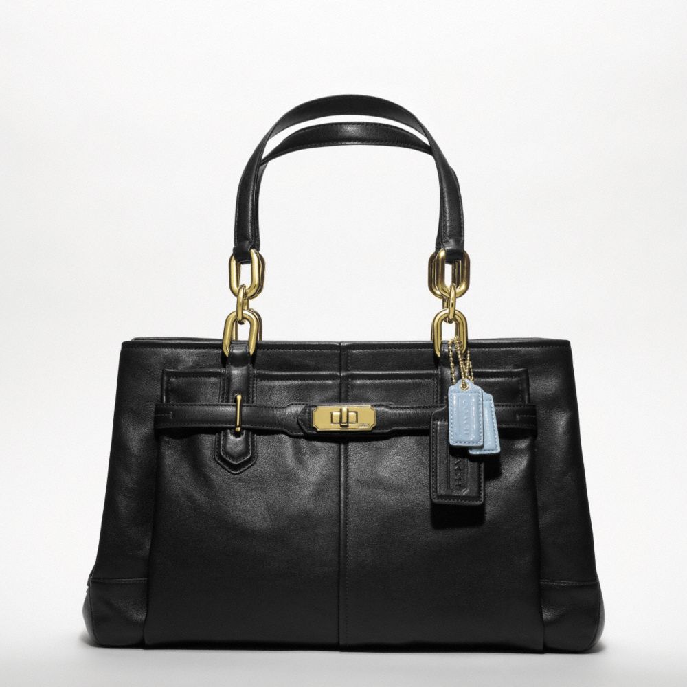 COACH CHELSEA LEATHER JAYDEN CARRYALL - ONE COLOR - F17811