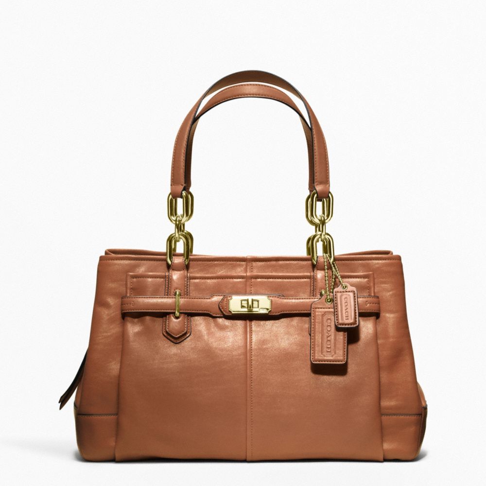 COACH CHELSEA LEATHER JAYDEN CARRYALL - ONE COLOR - F17811