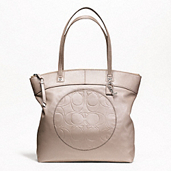 LAURA LEATHER TOTE
