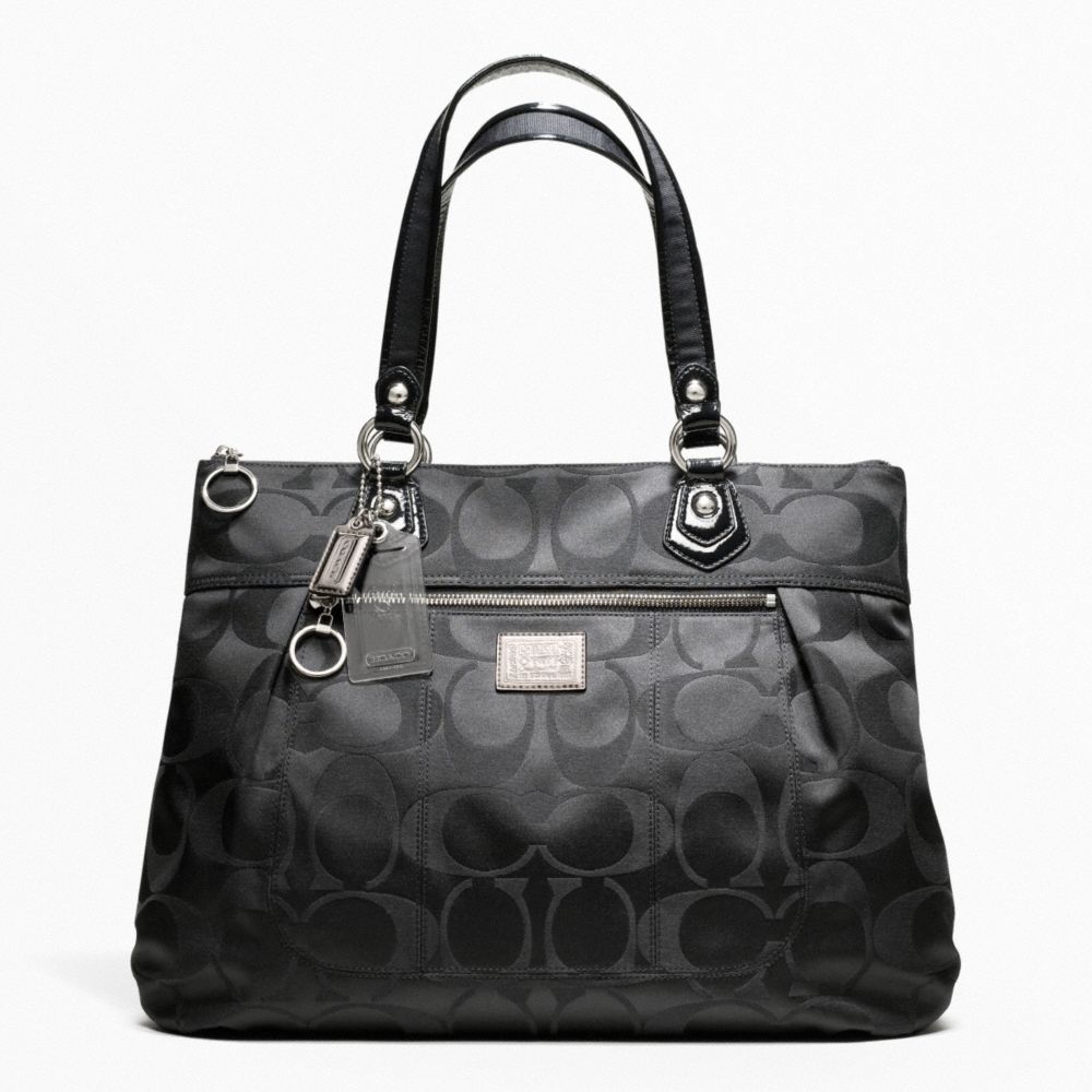 POPPY SIGNATURE SATEEN GLAM TOTE
