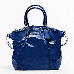 COACH MADISON PATENT LINDSEY SATCHEL - ONE COLOR - F18627