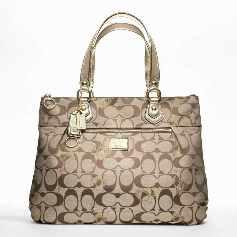 COACH POPPY SIGNATURE GLAM - ONE COLOR - F18711