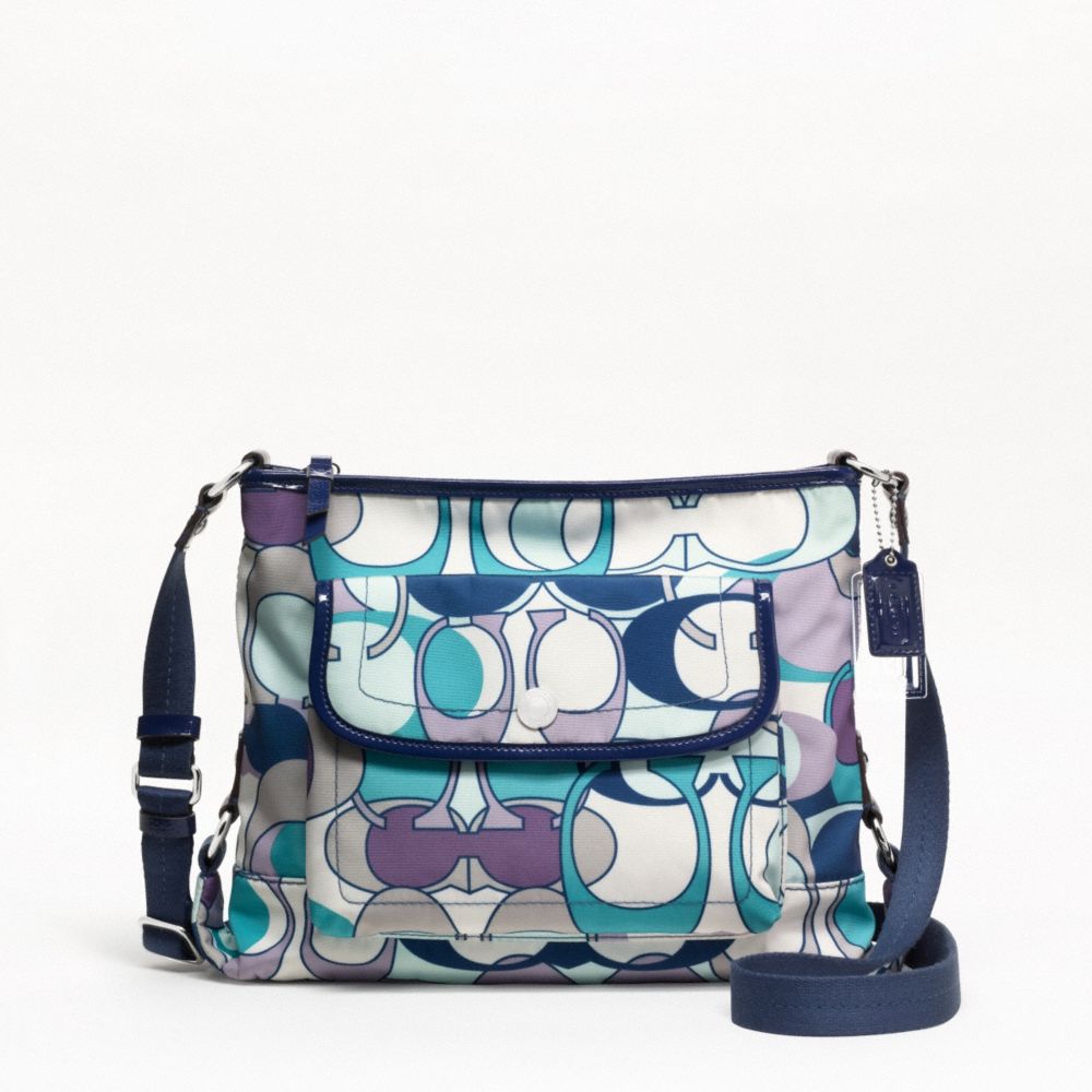 KYRA SCARF PRINT FILE BAG