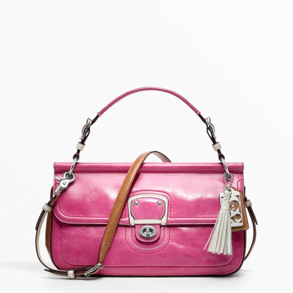 COACH LEATHER COLORBLOCK CITY WILLIS - ONE COLOR - F19035