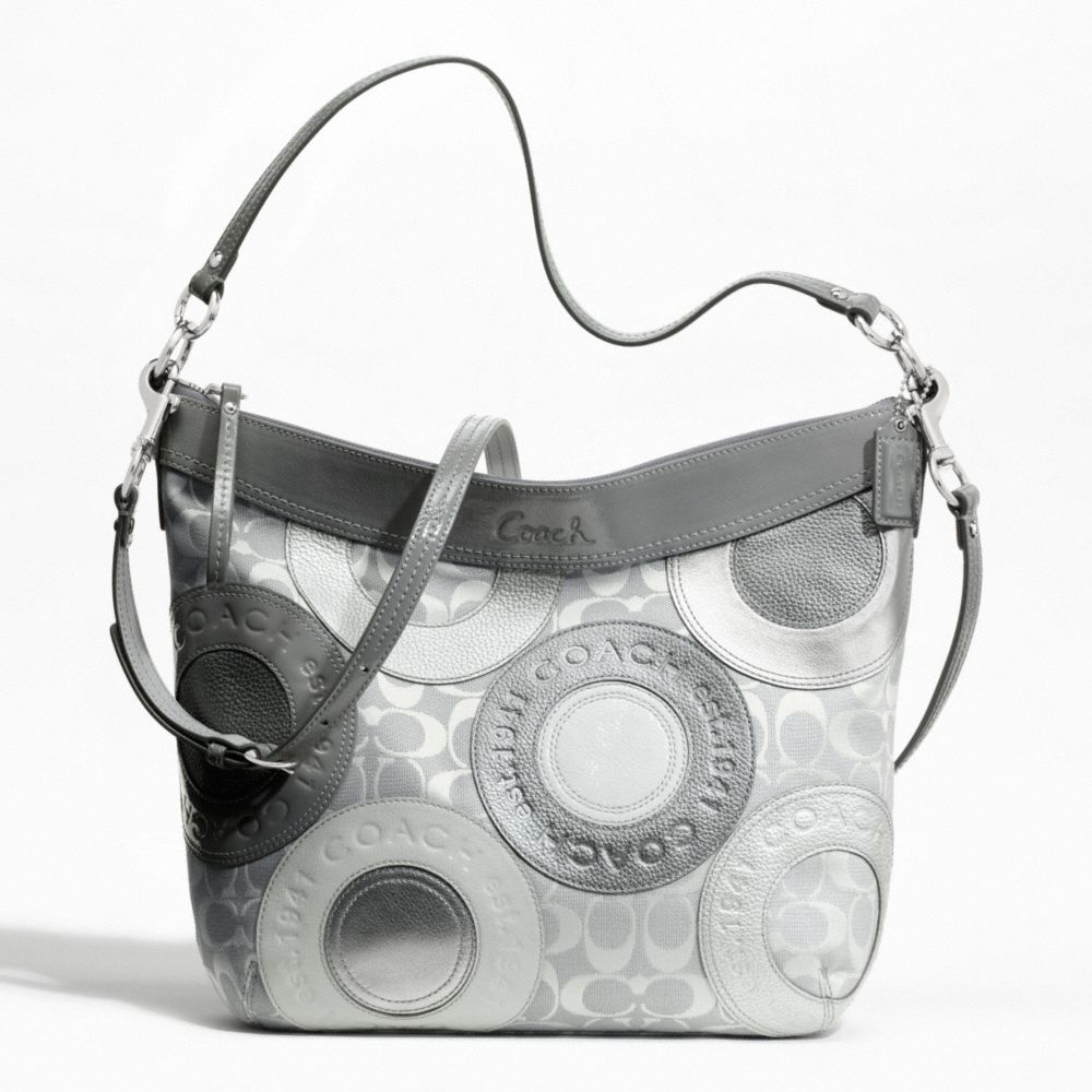 PIECED PATCHWORK CONVERTIBLE SHOULDER BAG
