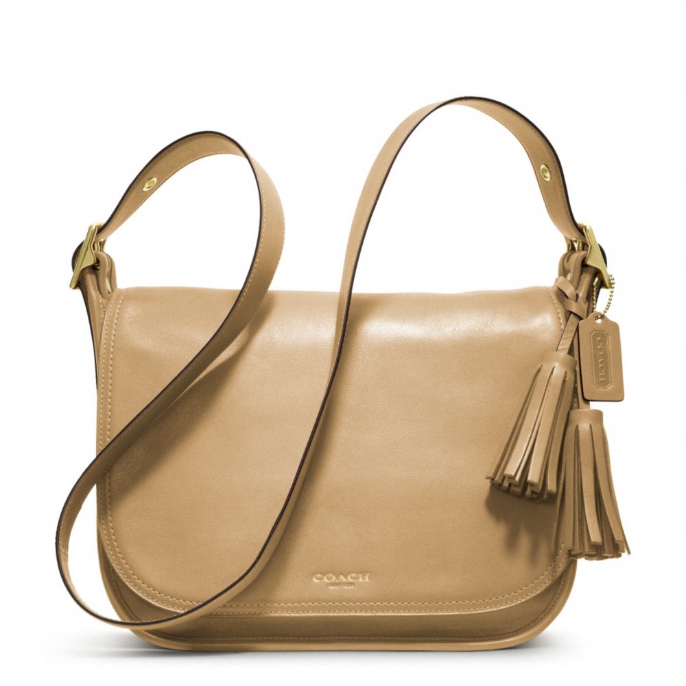 COACH LEATHER PATRICIA - BRASS/SAND - F19921