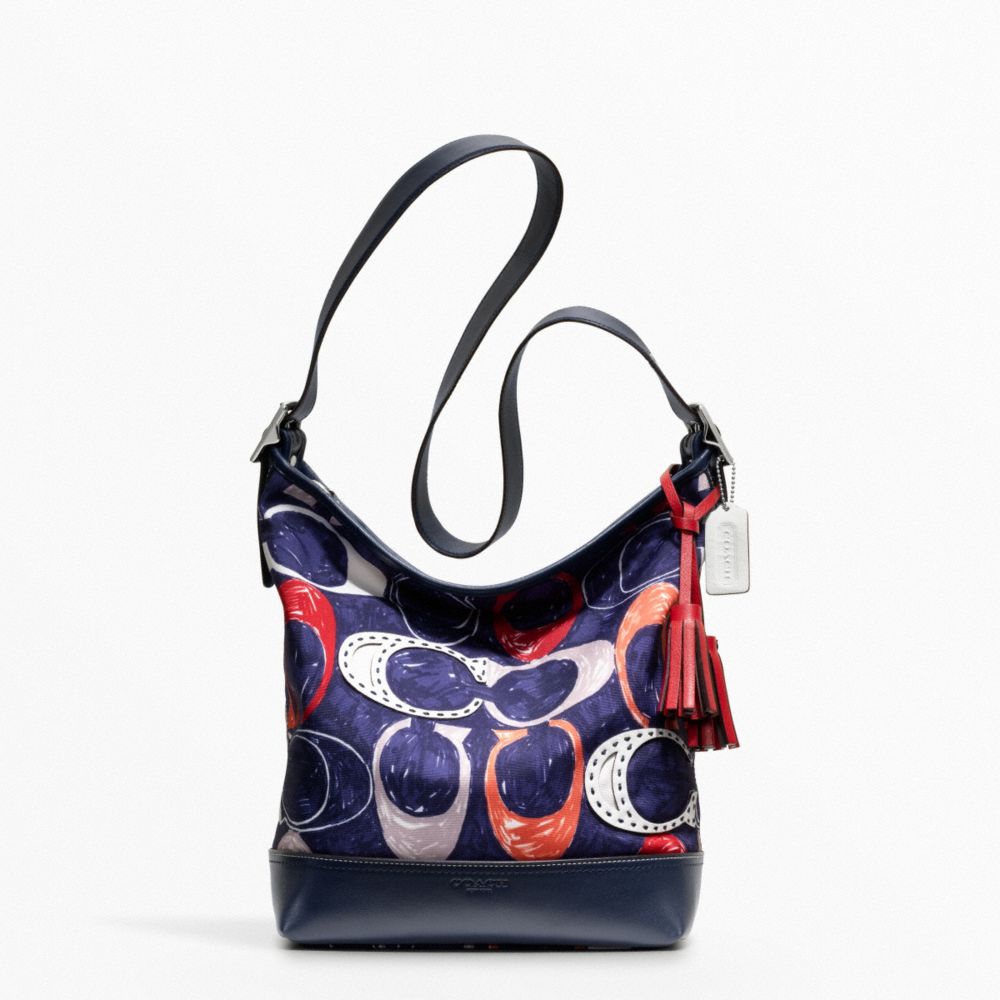 COACH HERITAGE SIGNATURE C PRINT DUFFLE - ONE COLOR - F19946