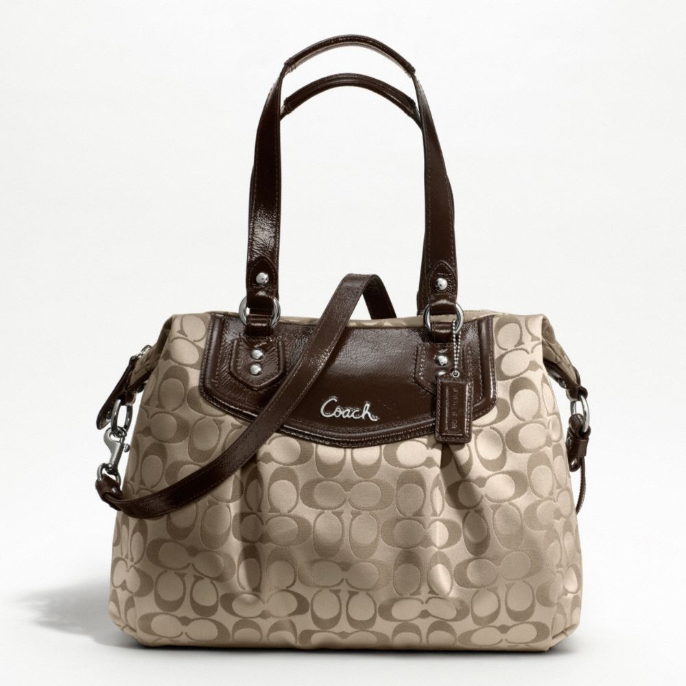 ASHLEY SIGNATURE SHOULDER BAG