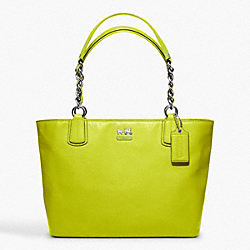 COACH MADISON LEATHER TOTE - ONE COLOR - F20466