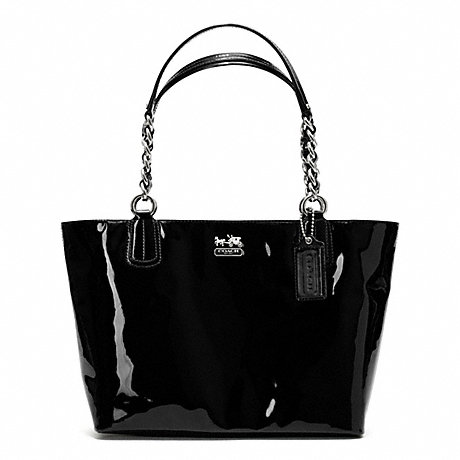 COACH MADISON TOTE IN PATENT LEATHER -  - f20484