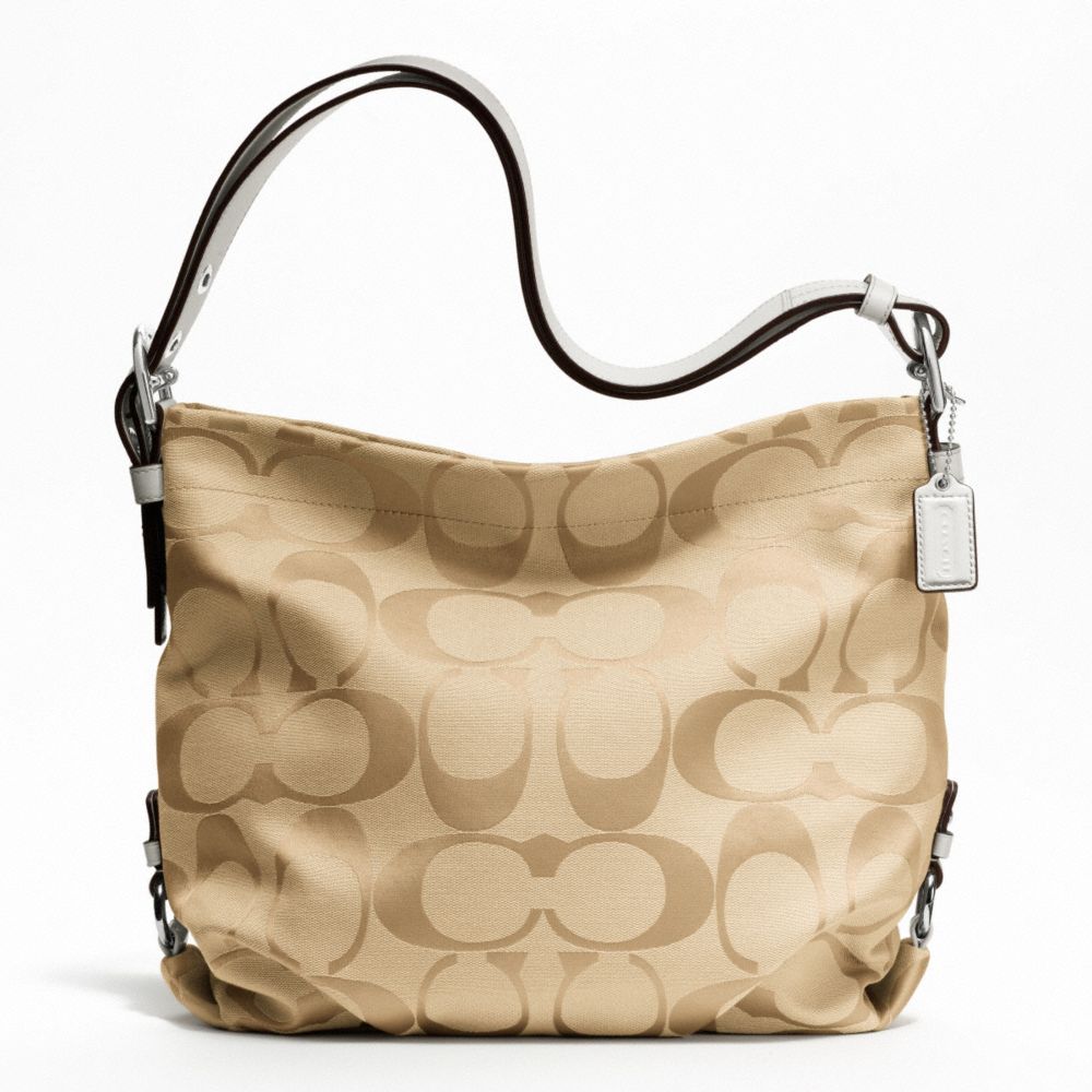 COACH 24CM SIGNATURE DUFFLE - ONE COLOR - F21023