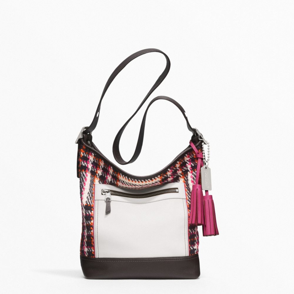 COACH COLORBLOCK PLAID DUFFLE - ONE COLOR - F21146