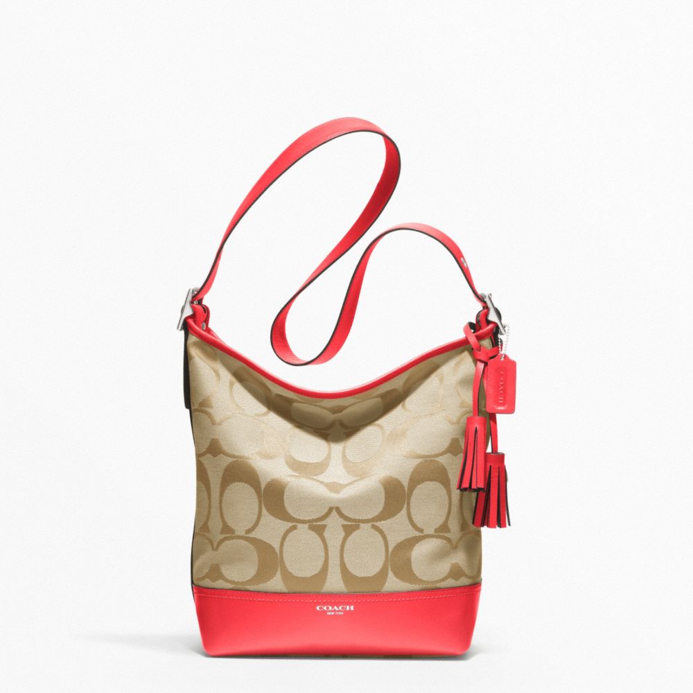 COACH SIGNATURE DUFFLE - ONE COLOR - F21149