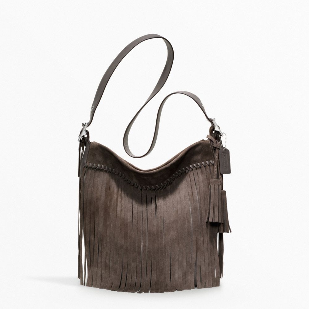 COACH FRINGE DUFFLE - ONE COLOR - F21183