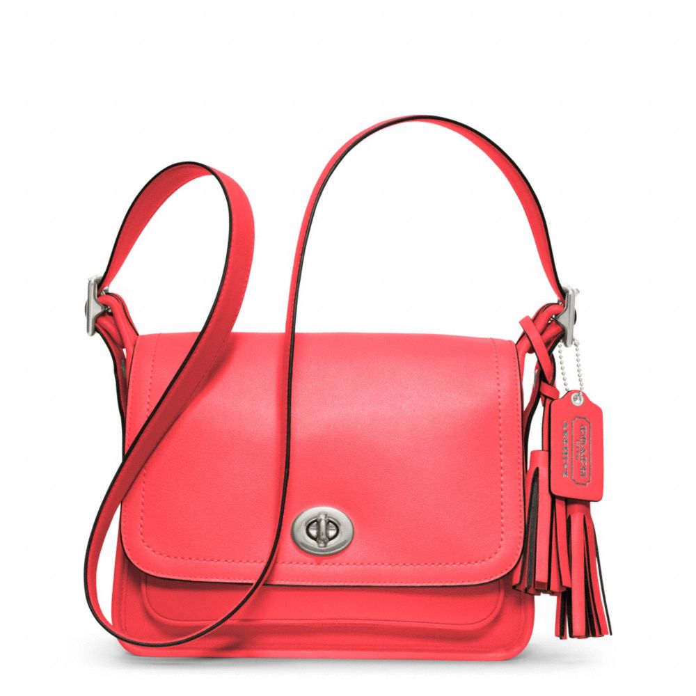 COACH ARCHIVAL RAMBLER - SILVER/BRIGHT CORAL - F21194