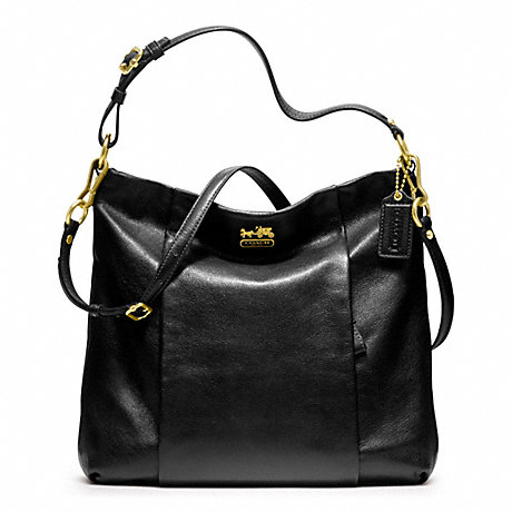 COACH MADISON LEATHER ISABELLE - BRASS/BLACK - f21224