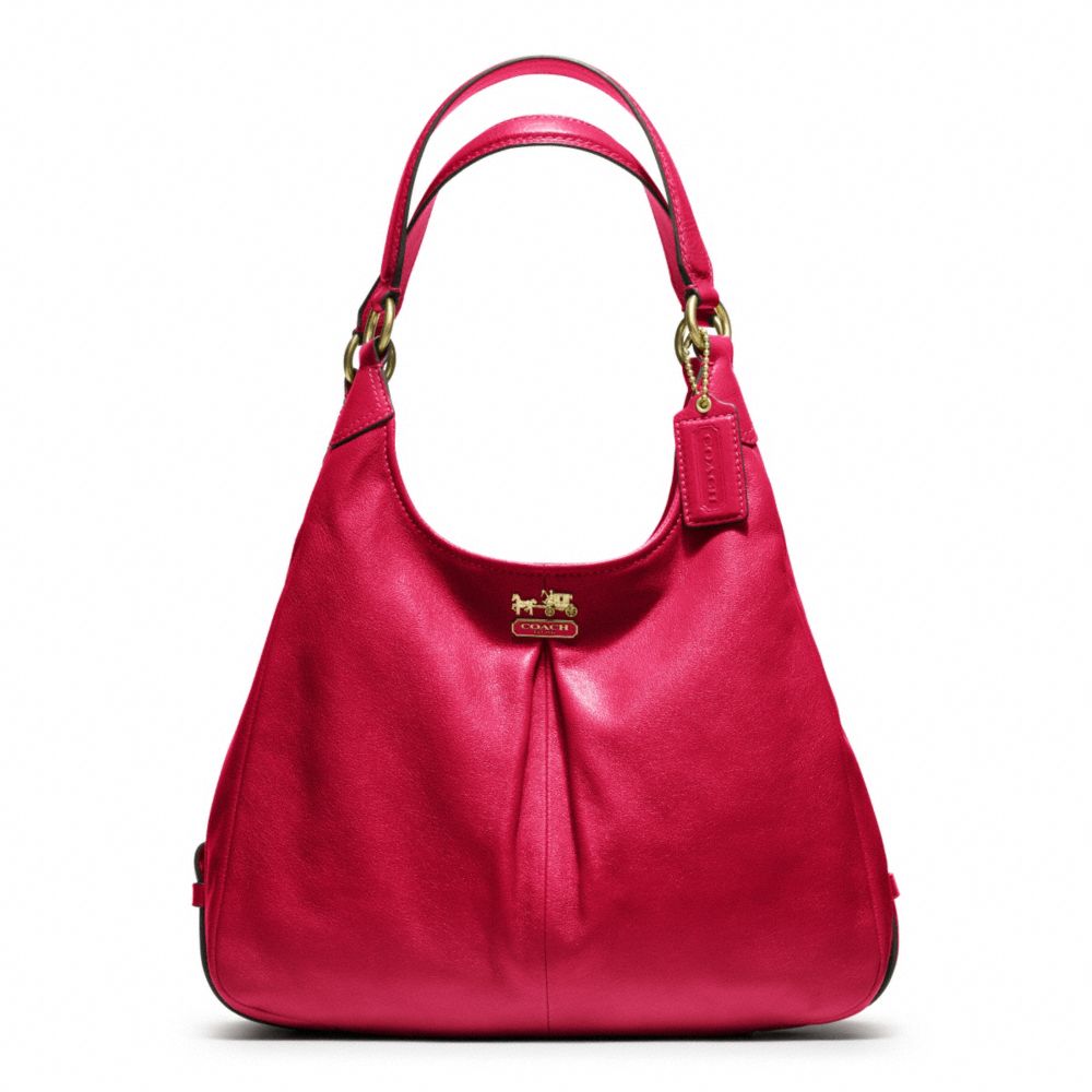 COACH MADISON LEATHER MAGGIE - ONE COLOR - F21225