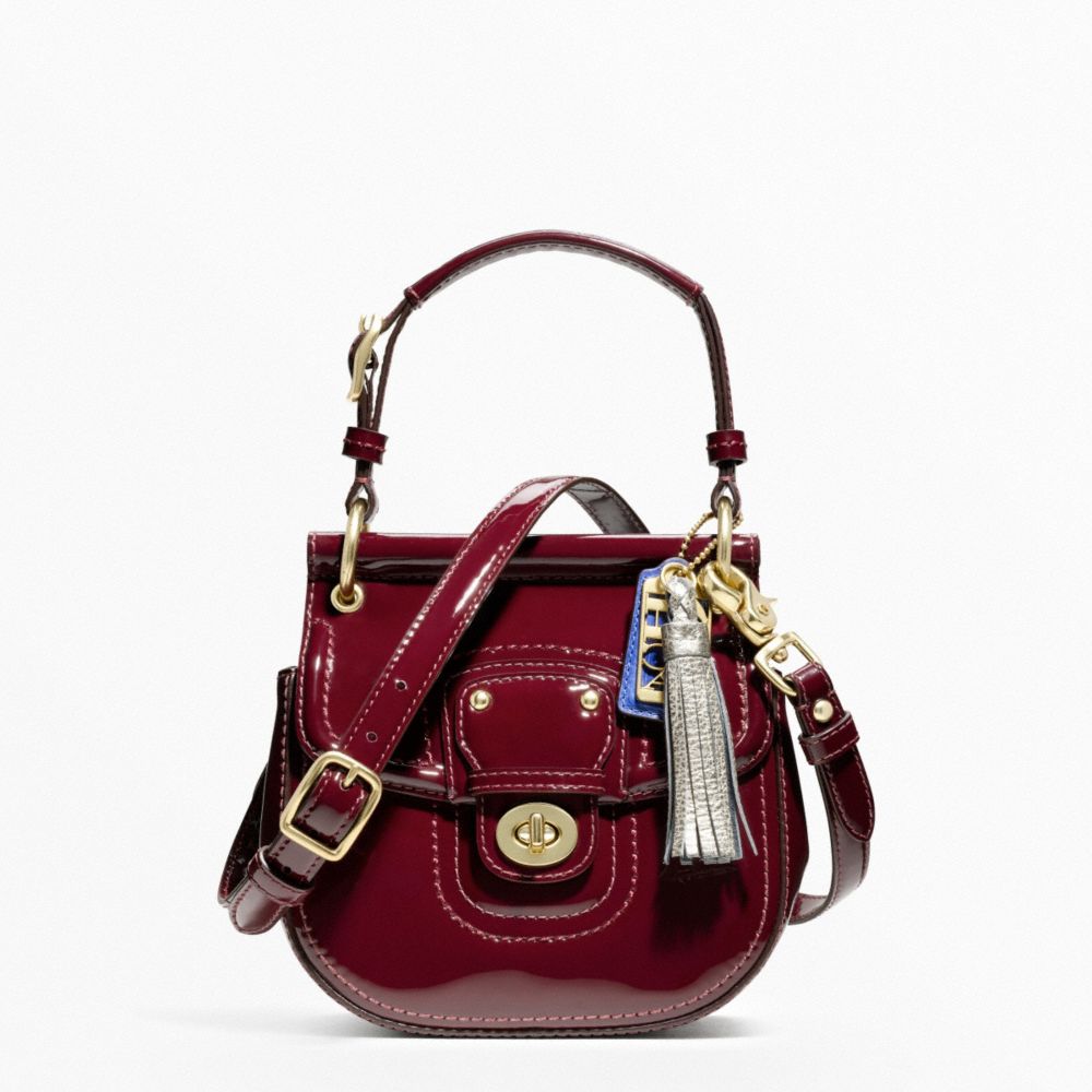 COACH PATENT MINI NEW WILLIS - ONE COLOR - F21246