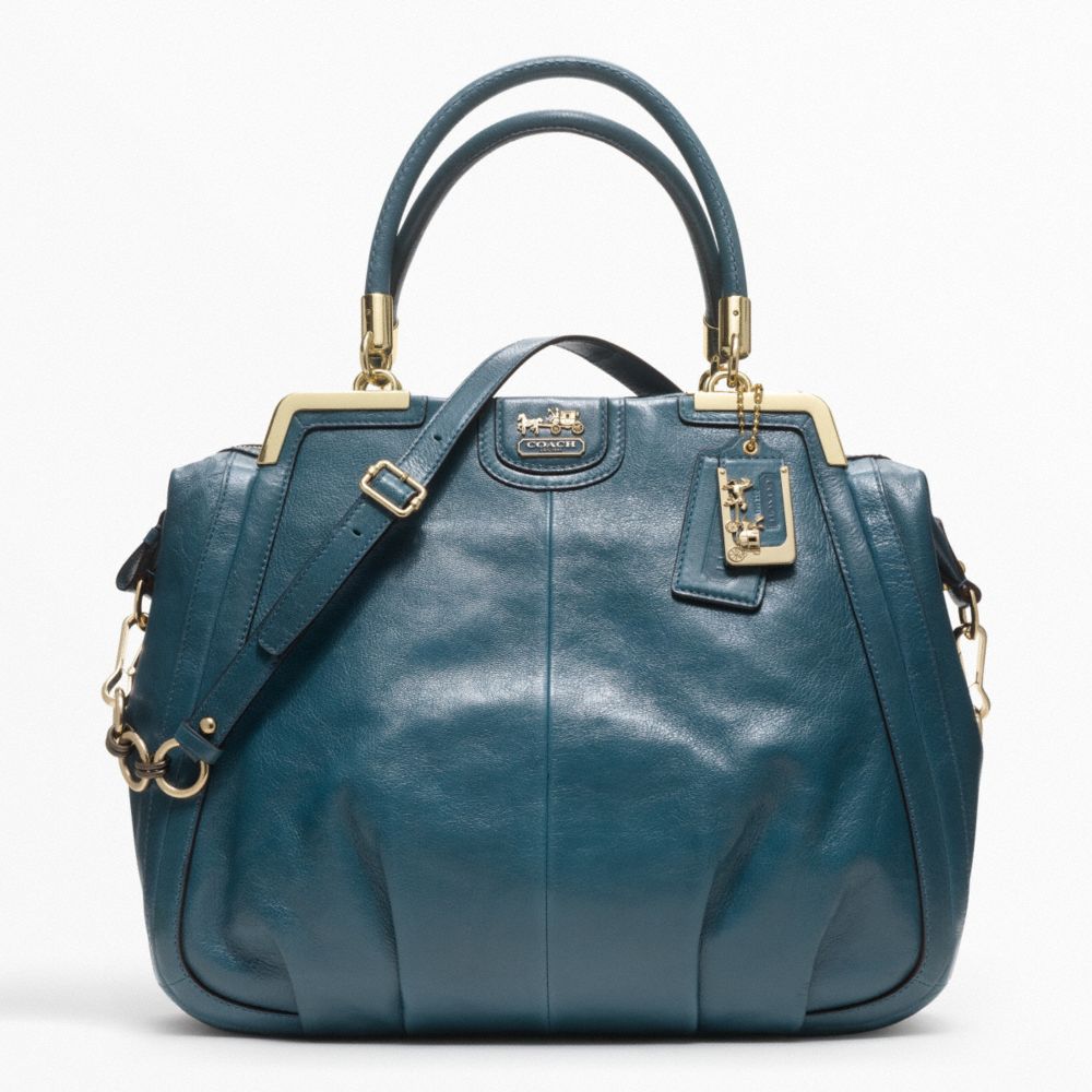 COACH MADISON PINNACLE LEATHER AMELIA - ONE COLOR - F21276