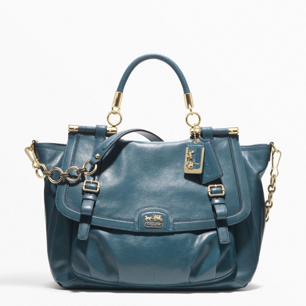 COACH MADISON PINNACLE LEATHER ABBY - ONE COLOR - F21277