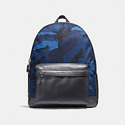 COACH CHARLES BACKPACK WITH CAMO PRINT - NIMS5 - F21556