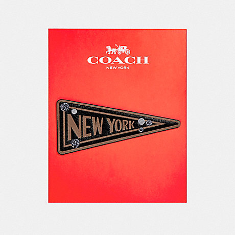 COACH NEW YORK FLAG STICKER - MULTICOLOR - f21684