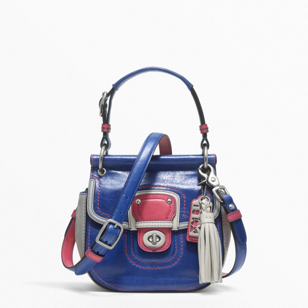 COACH LEATHER COLORBLOCK MINI NEW WILLIS - ONE COLOR - F21741