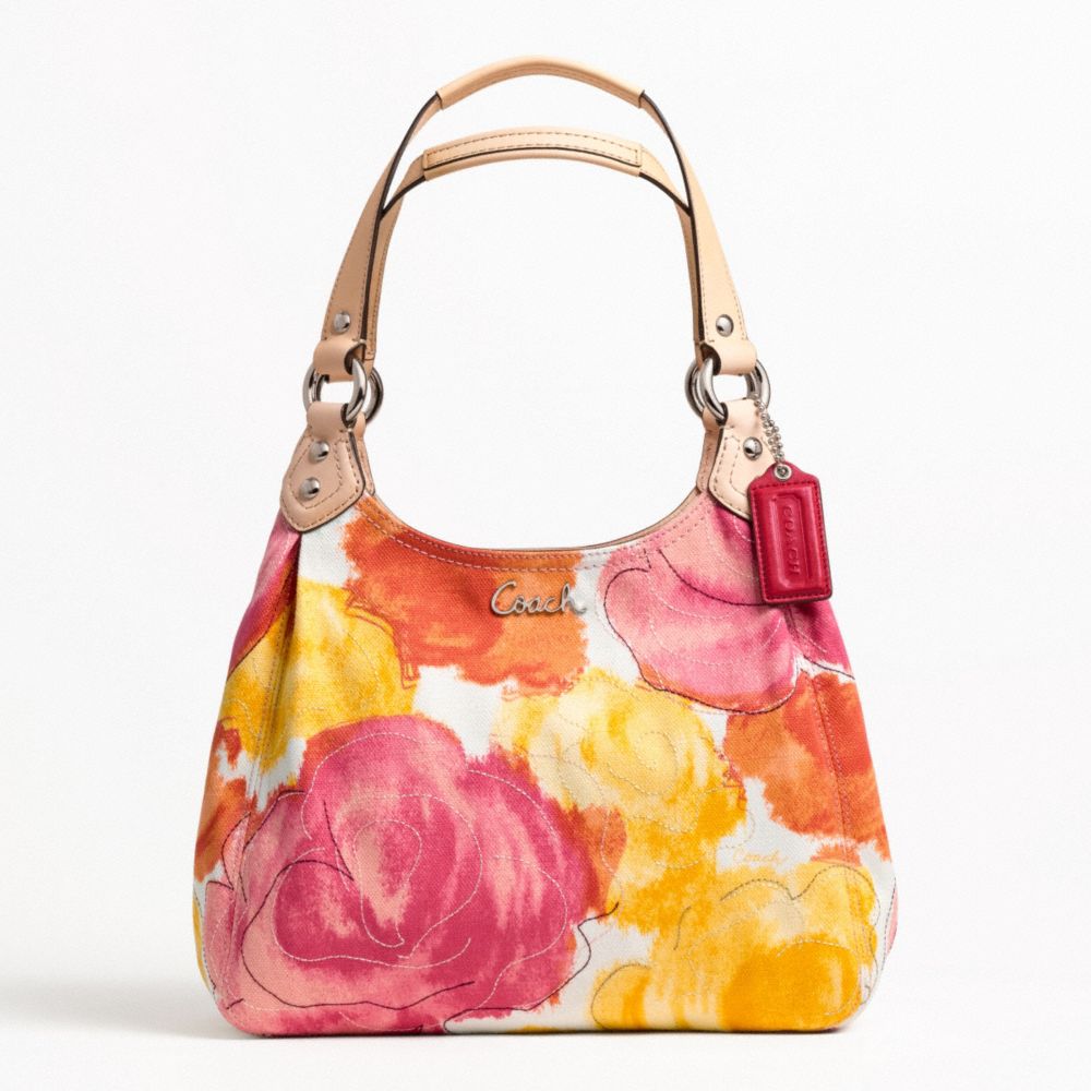 NWT $358 Coach F21897 Ashley Multicolor Floral Print Hobo Purse Handbag | eBay