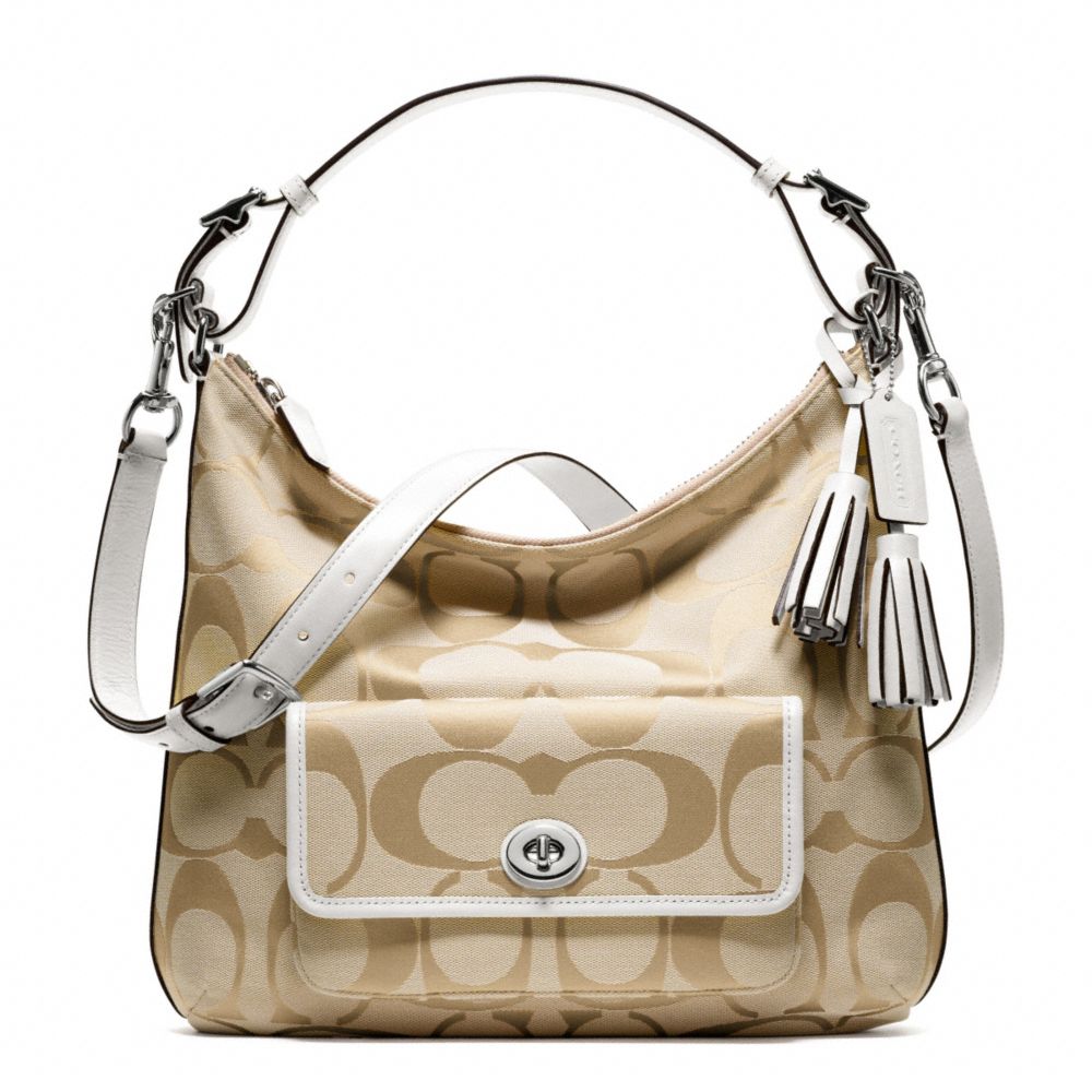 COACH SIGNATURE COURTENAY HOBO - ONE COLOR - F22392