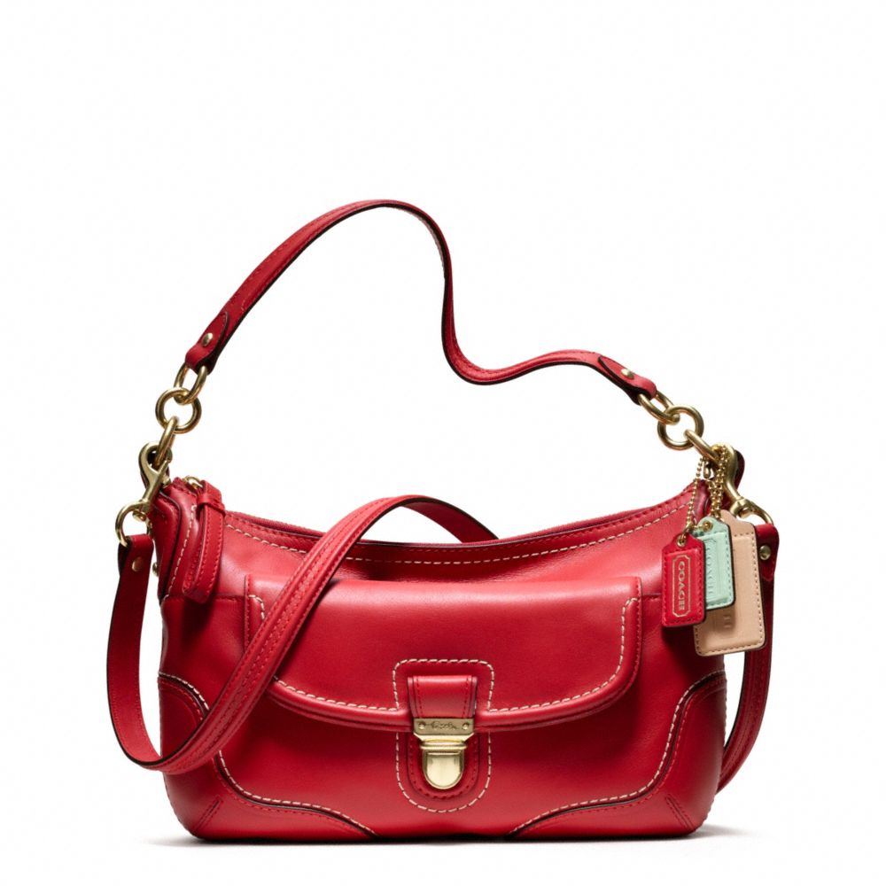 POPPY ADDISON CROSSBODY IN LEATHER - COACH f22420 - 29676