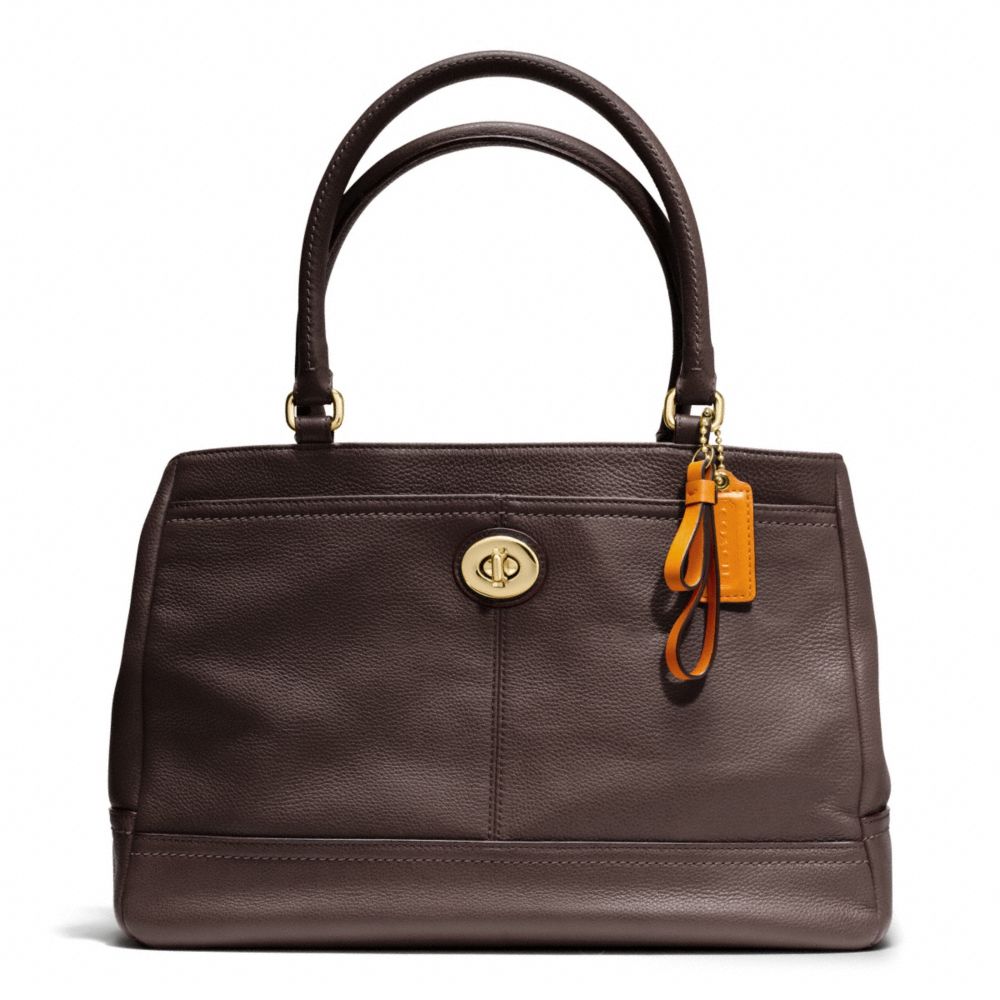 PARK LEATHER CARRYALL - COACH f23280 - 17341