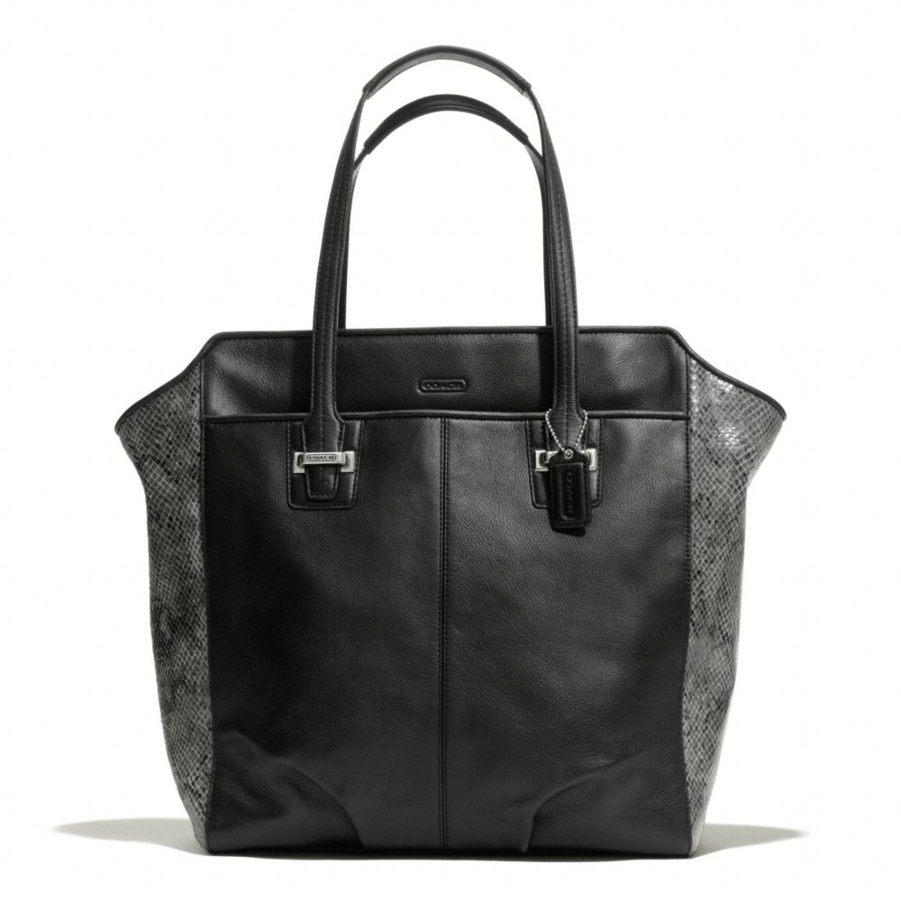 TAYLOR MIXED LEATHER NORTH/SOUTH TOTE - COACH f23303 - 26796
